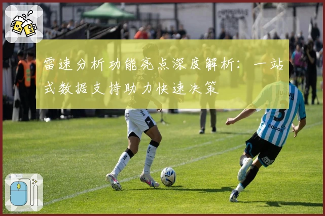 雷速分析功能亮点深度解析：一站式数据支持助力快速决策